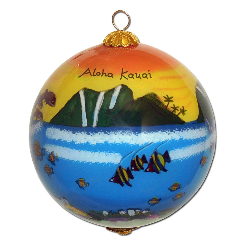 Kauai Family Vacation Ornament