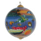 Beautiful Hawaii Christmas ornament with honu sea turtles and tropical fish