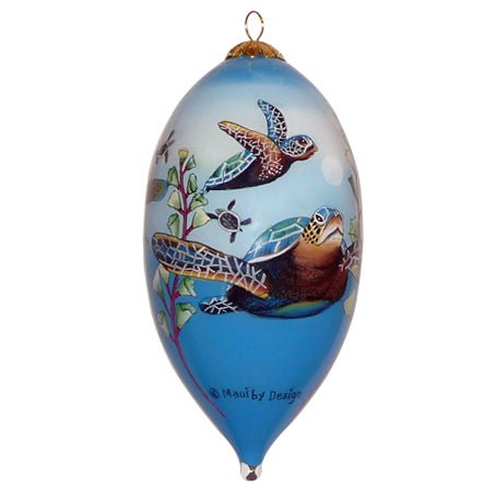 Turtle Paradise Hawaii Ornament