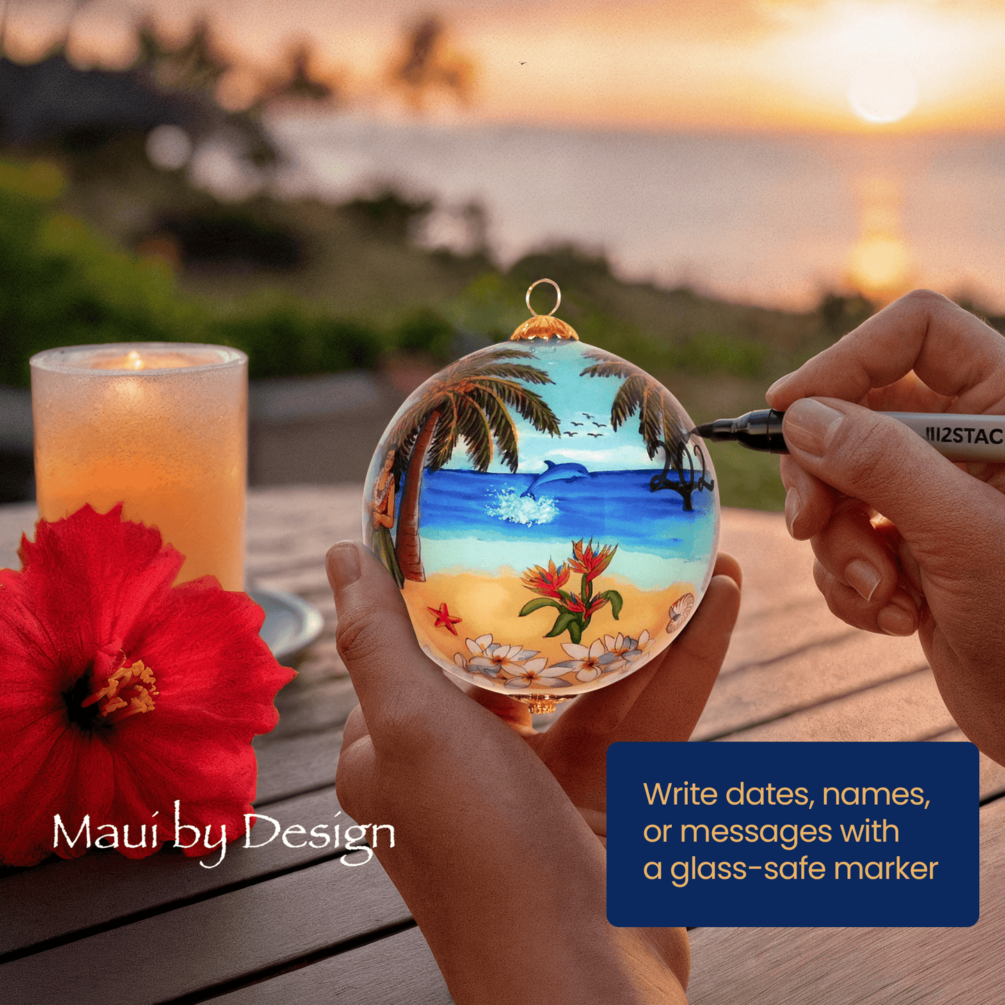 Hula in Paradise Hawaiian ornament