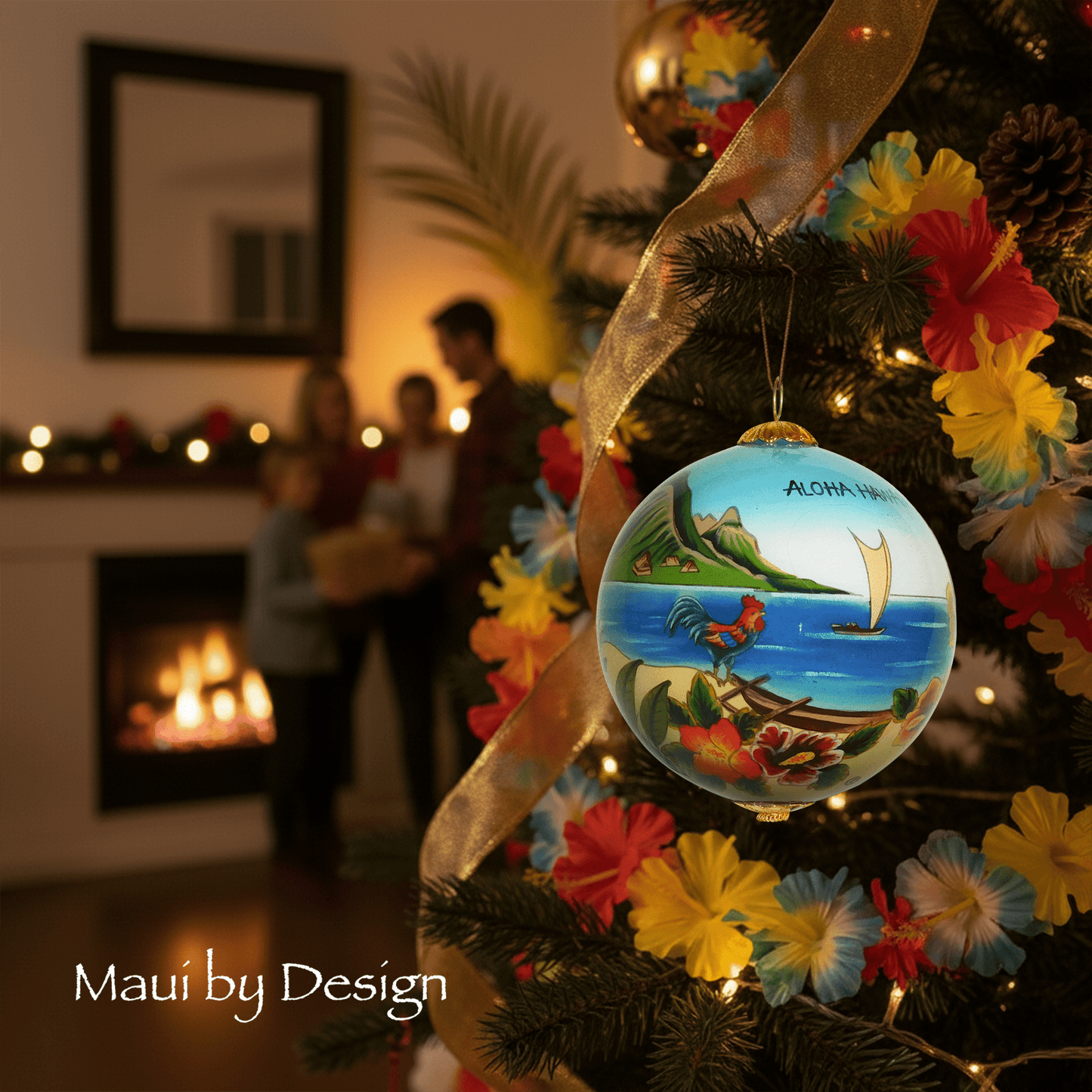 Scenic Old Hawaii Ornament