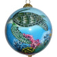 Coral World with Sea Turtles Hawaiian Ornament