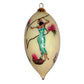 Hand painted Hawaii ornament with Gill's wahine
