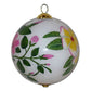 Beautiful Hawaii Christmas ornament with hibiscus and plumeria