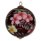 Beautiful Hawaii Christmas ornament with plumeria flowers